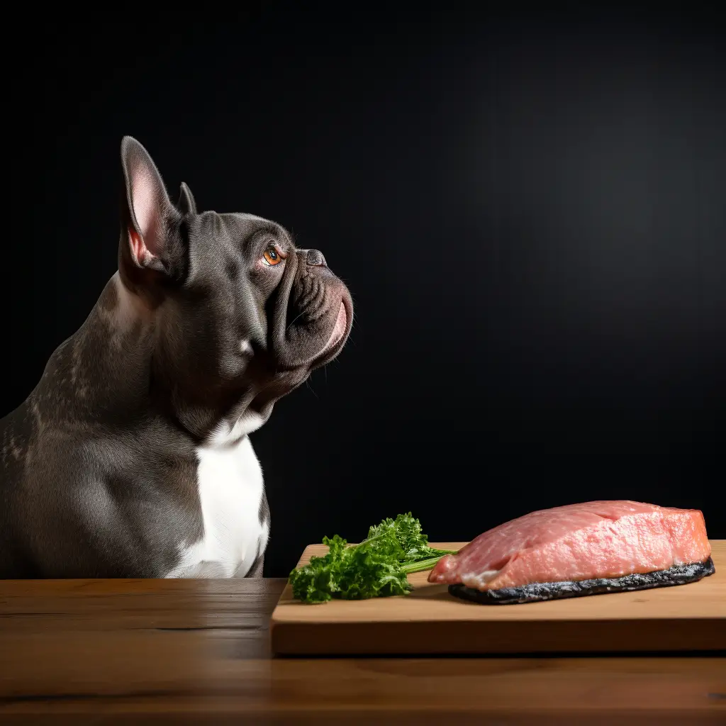 Can french bulldogs eat salmon