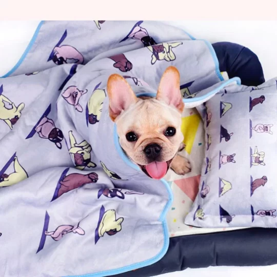 French Bulldog Blanket And Bedding Set