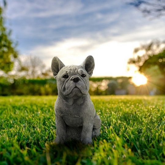 Sitting French Bulldog Sculpture