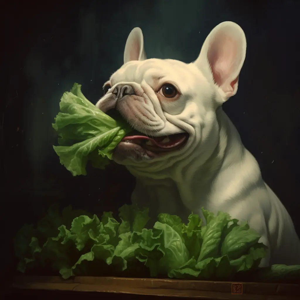 Can French Bulldogs eat lettuce