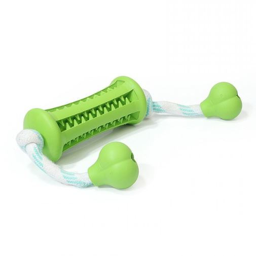 French Bulldog Tooth Cleaning Chew Toy green