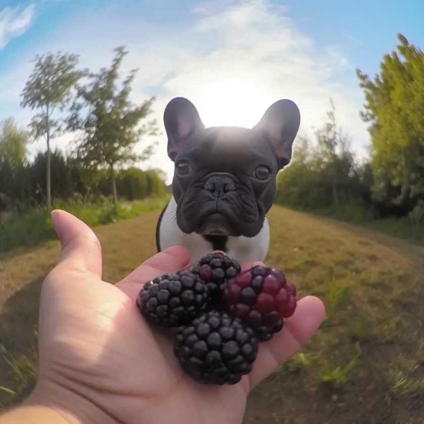 can French bulldogs eat blackberries